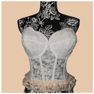 Vintage Bra Corset 38C